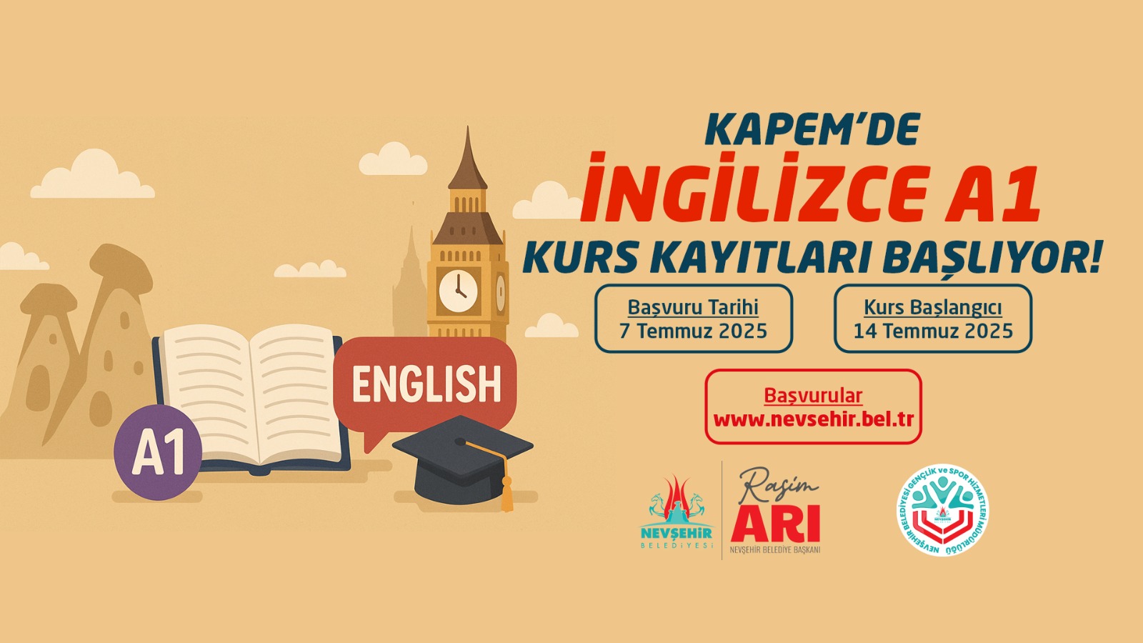 KAPEM'de 5 Farklı Kurs İçin Kayıtlar Başladı